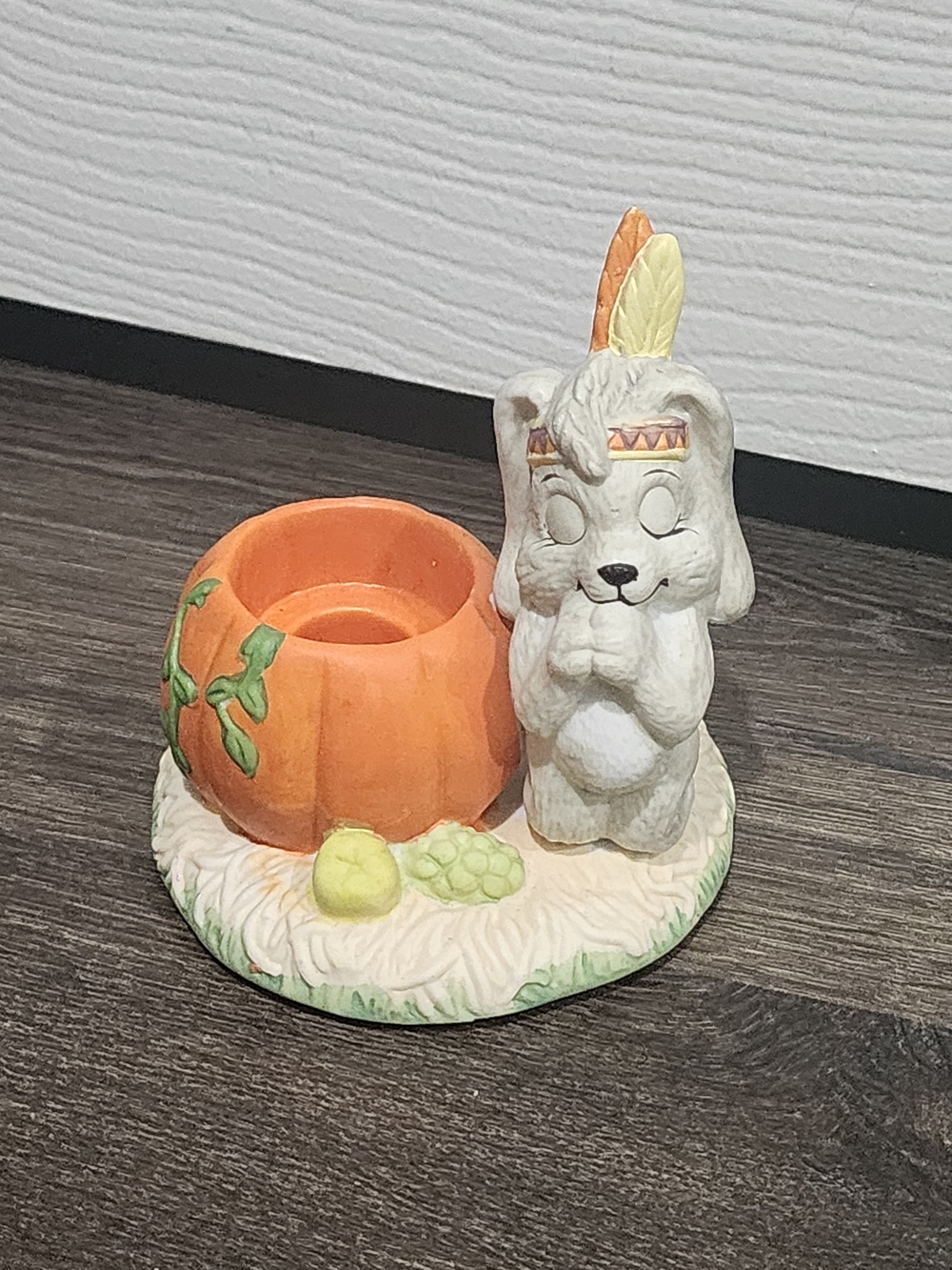 Vintage House Of Lloyd Peaceful Pilgrim Votive Candle Holder